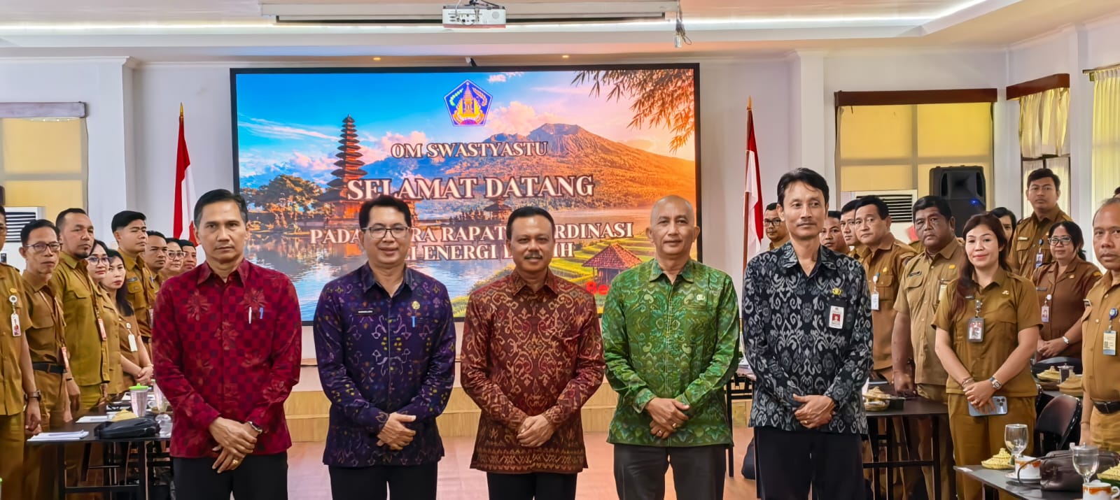 Clean Energy Coordination Meeting Discusses Rooftop Solar PV Implementation in Building Approvals to Support Bali’s Energy Independence